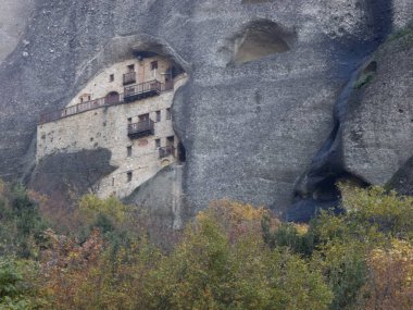 Ortodoks manastır Meteora, Kalambaka, Yunanistan.