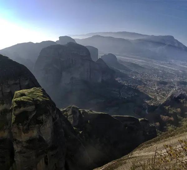 Monasterios ortodoxos Meteora, Kalambaka, Grecia . — Foto de Stock