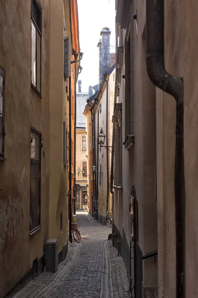 Stockolm. Paisaje urbano. Ciudad Vieja. Países Bajos . — Foto de Stock