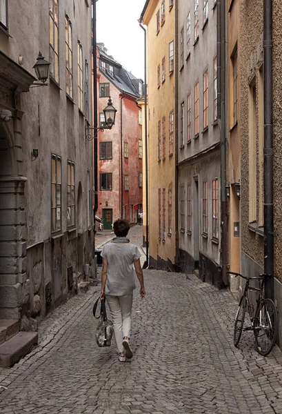 Stockolm. Paisaje urbano. Ciudad Vieja. Países Bajos . — Foto de Stock