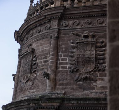 Seville, tarihi kent merkezine, tarihi binalar. İspanya.