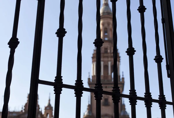 Sevilla, Altstadt, historische Gebäude. Spanien. — Stockfoto