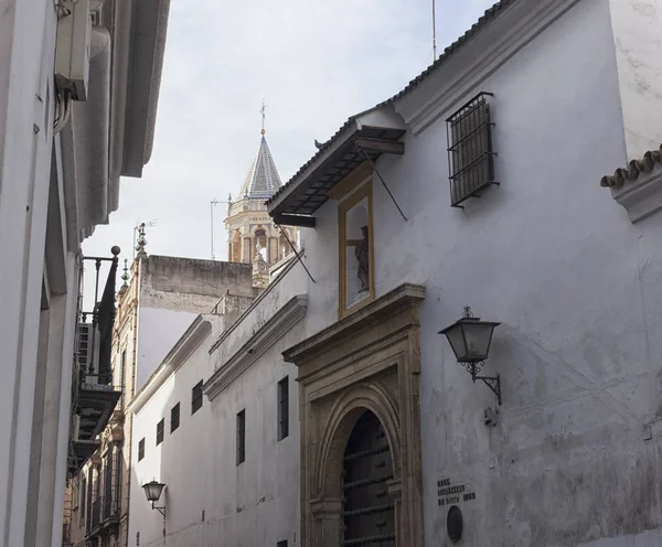 Sevilha, cidade velha, edifícios históricos. Espanha . — Fotografia de Stock