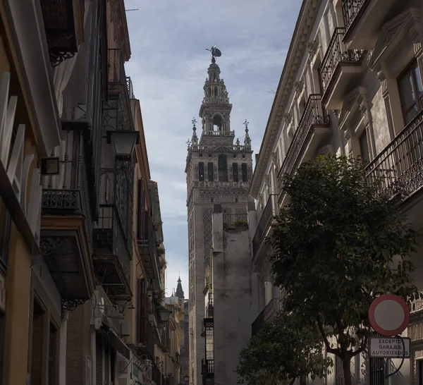 Sevilla, casco antiguo, edificios históricos. España . —  Fotos de Stock