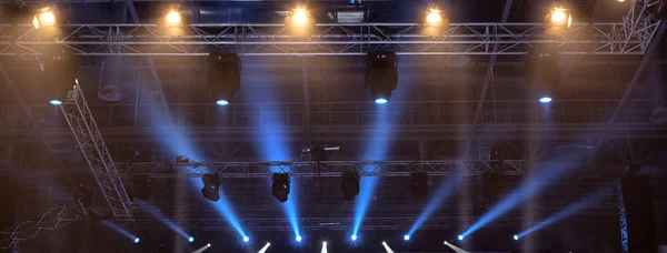 Boxing ring before the event Boxing Championship. — Stock Photo, Image