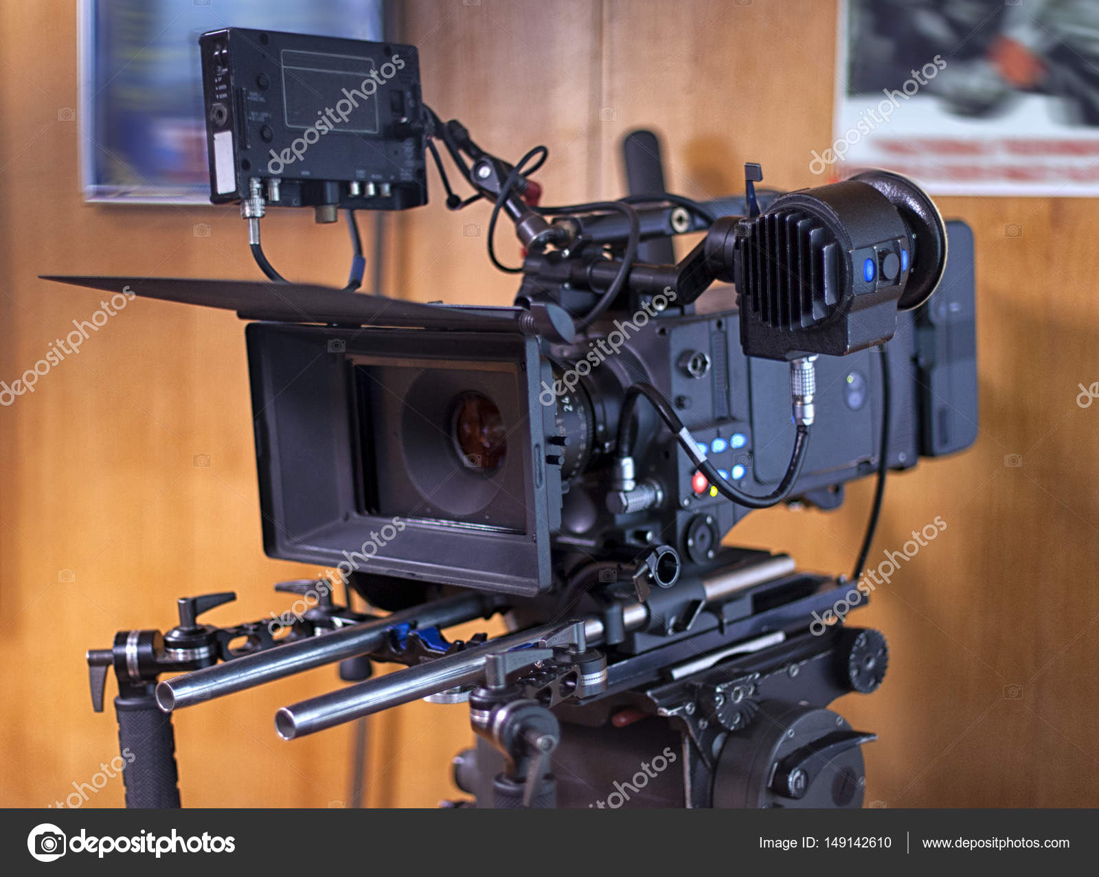 Filmmaking Professional Video Recording Equipment Camera Crew