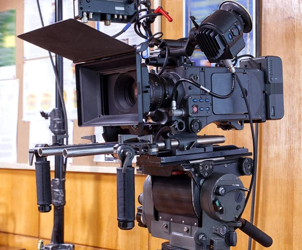 A professional video camera. — Stock Photo, Image