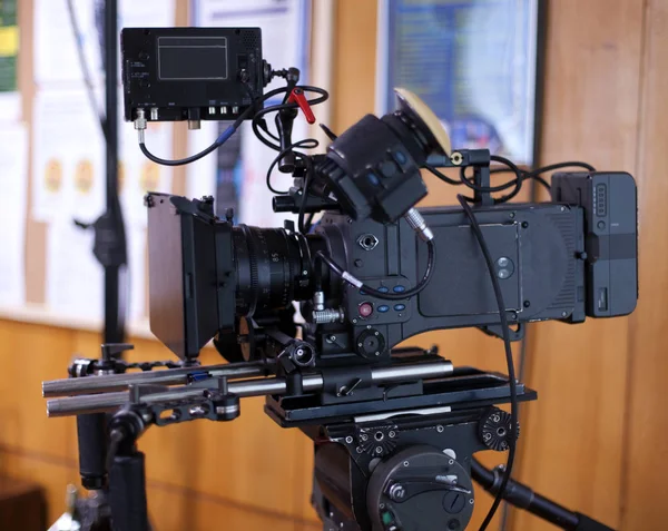 A professional video camera. — Stock Photo, Image