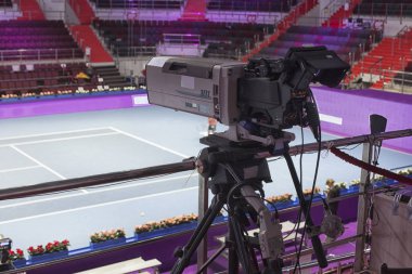 Profesyonel dijital video kamera. 4 k video fotoğraf makinesi için aksesuarlar.