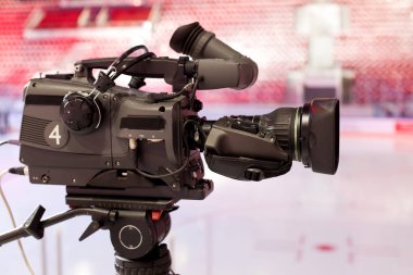 TV kamera yayın hokey için
