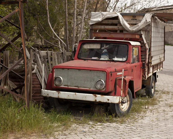 antika itfaiye aracı.