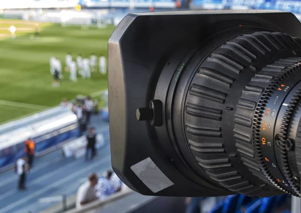 TV en el fútbol —  Fotos de Stock