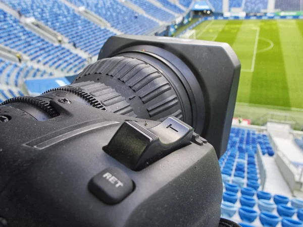 TV en el fútbol —  Fotos de Stock