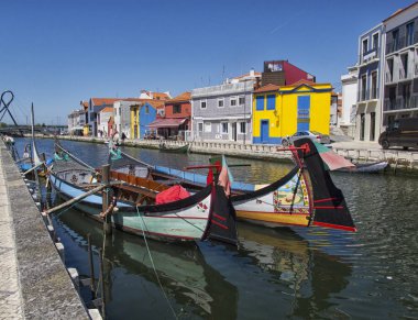 Aveiro şehri. Portekiz.