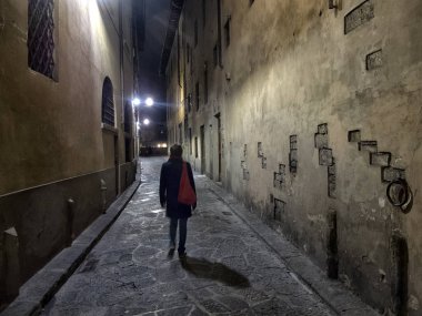 Florence. Şehir manzarası. İlgi duyulan yerler. Konumlar.