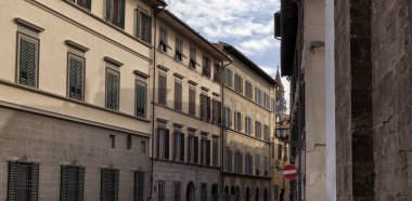 Florence. Şehir manzarası. İlgi duyulan yerler. Konumlar.