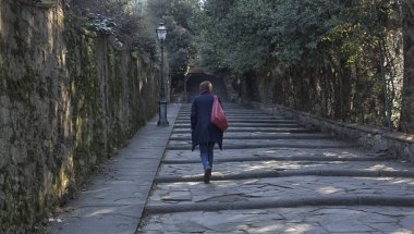 Florence. Şehir manzarası. İlgi duyulan yerler. Konumlar.