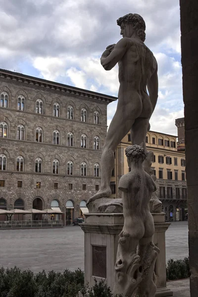 Florence. Şehir manzarası. İlgi duyulan yerler. Konumlar. — Stok fotoğraf