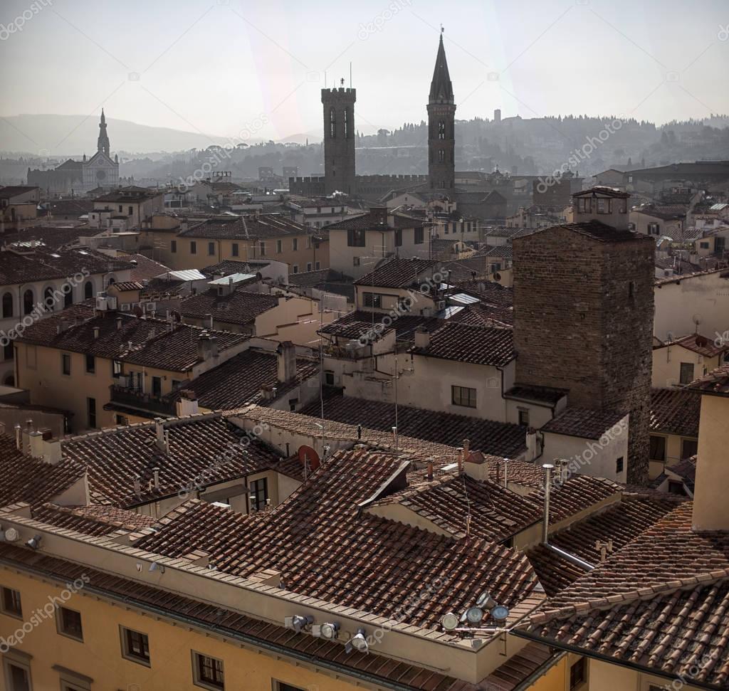 Florence. City landscape. places of Interest. Attractions.