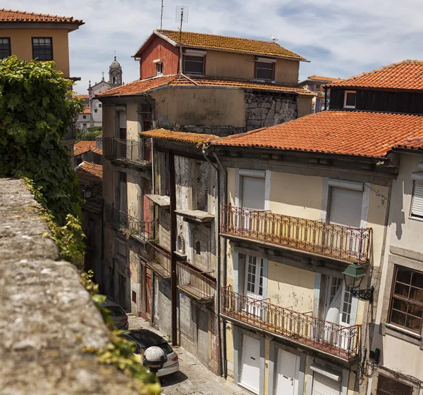 Porto. Şehir manzarası. İlgi duyulan yerler. Konumlar. — Stok fotoğraf