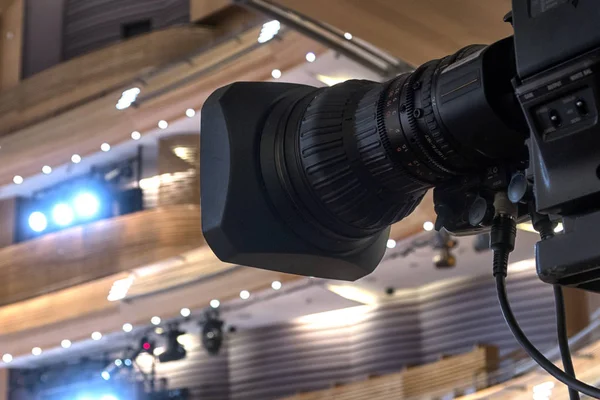 Câmera de vídeo digital profissional. — Fotografia de Stock