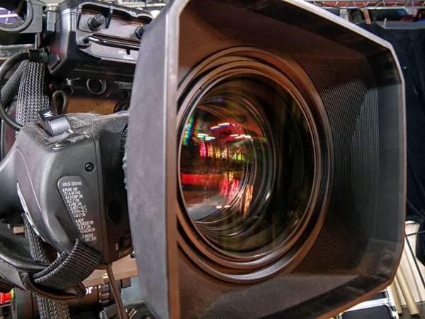 Câmera de vídeo digital profissional. — Fotografia de Stock