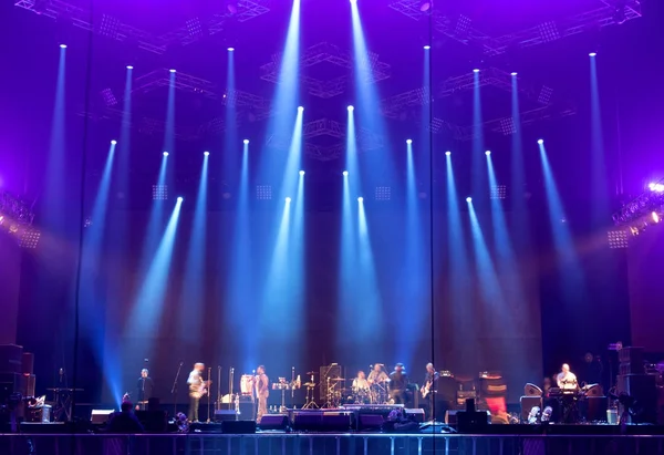 Luz de la escena durante el concierto . — Foto de Stock