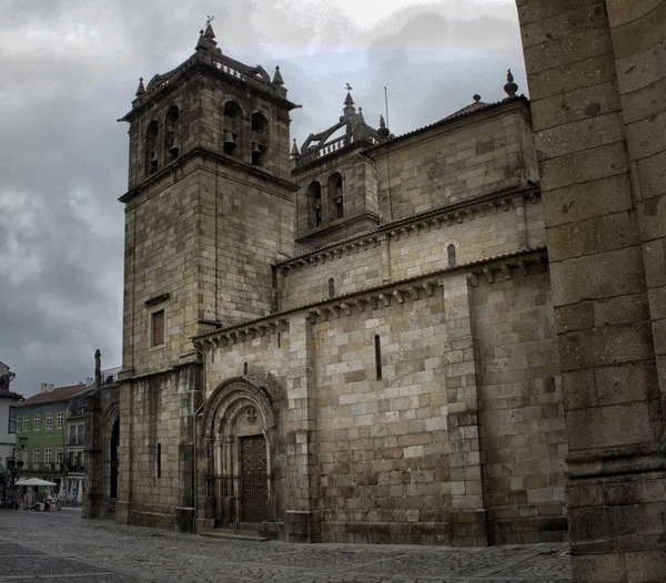 Braga, történelmi központ. Portugália. — Stock Fotó
