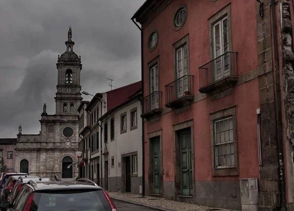 Braga, tarihi merkezi. Portekiz. — Stok fotoğraf