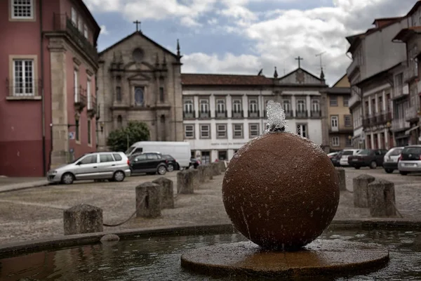 Braga, historické centrum. Portugalsko. — Stock fotografie