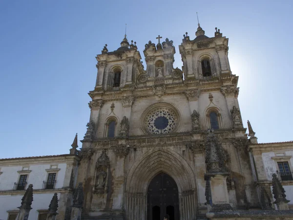 Monastery of Alkobas, historical Center. Portugal. — Stock Photo, Image