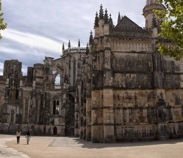 Architecture of the historic part of Batalha, Portugal. — Stock Photo, Image