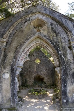 Sarayı Monserrate ve pitoresk park, Sintra. Portekiz.