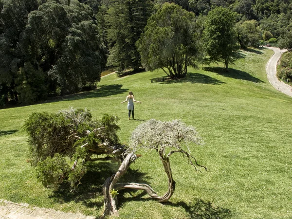 Paleis Monserrate en pittoreske park, Sintra. Portugal. — Stockfoto