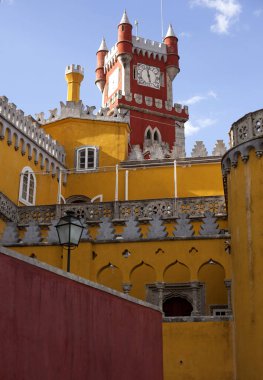Pena Sarayı, Sintra. Portekiz güzel kale.