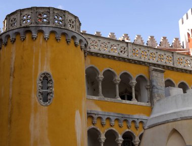 Pena Sarayı, Sintra. Portekiz güzel kale.