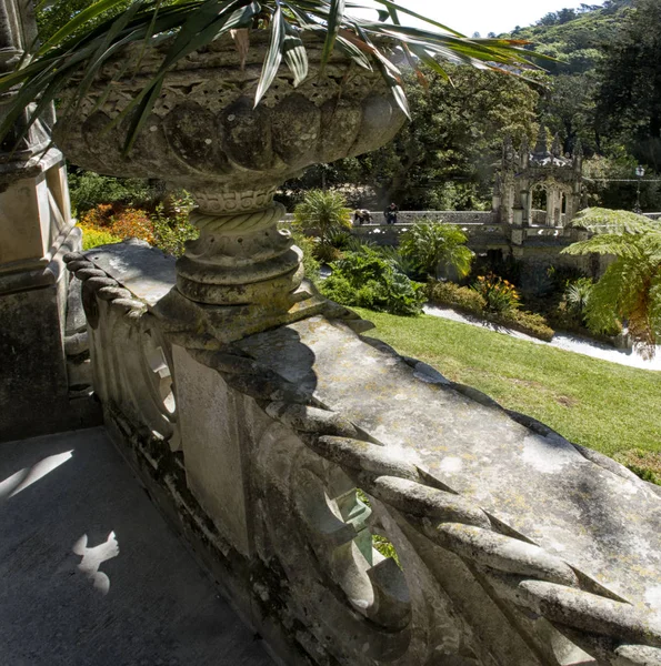 Quinta Regaleira gardens, Sintra, Portugal — Stock Fotó