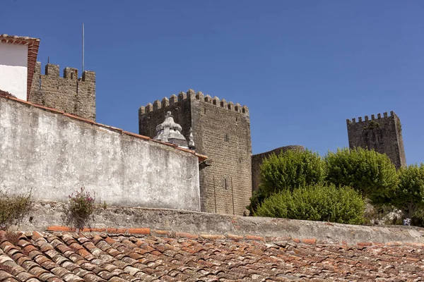 Obidos, historyczne centrum. Portugalia. — Zdjęcie stockowe