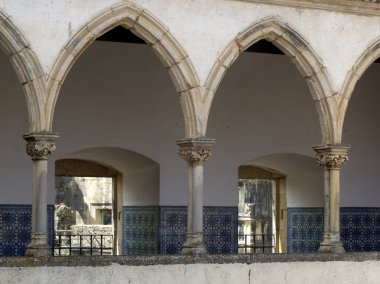 Tomar kale Knights Templar, Portekiz.