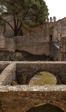 Tomar kale Knights Templar, Portekiz.