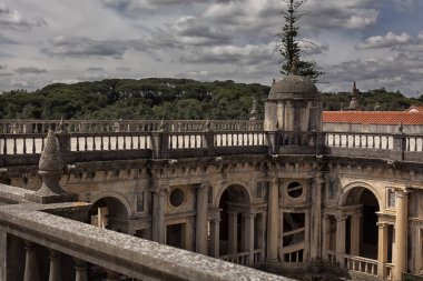 Tomar kale Knights Templar, Portekiz.