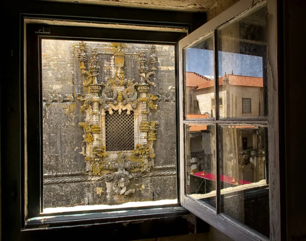 Tomar 城堡圣殿骑士团, 葡萄牙. — 图库照片