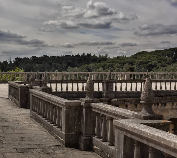 Tomar-kastély, a Knights Templar, Portugália. — Stock Fotó