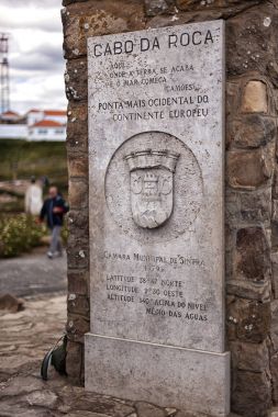 Cabo da Roca, Portekiz, güzel görünüm.