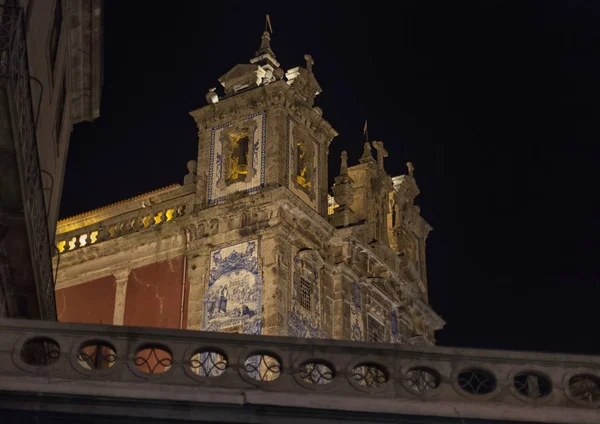 Porto at night, Portugal. — Stock Photo, Image