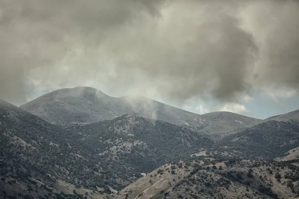 Windmolen. Kefalonia, Griekenland. — Stockfoto