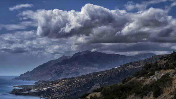 Prachtig uitzicht op het eiland Kreta. — Stockfoto