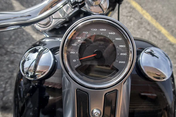 Motorradmotor Detail Des Motorradmotors — Stockfoto