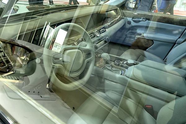 Luxury Car Details View Elegant Beautiful — Stock Photo, Image