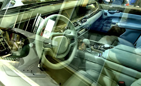 Luxus Auto Details Ansicht Elegant Und Schön — Stockfoto